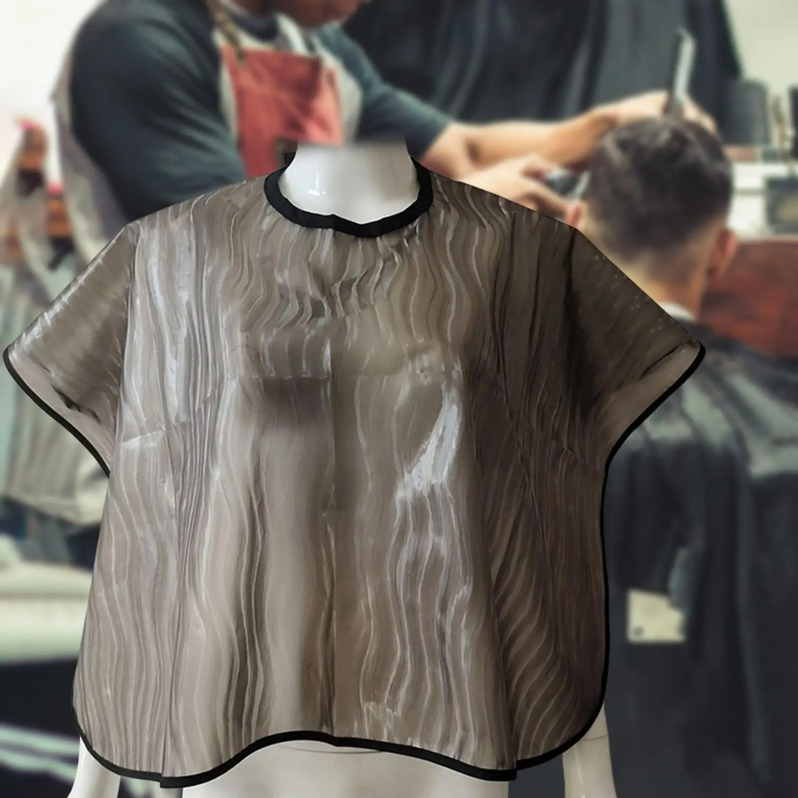 Barber Haircut Cape Reusable Hair Dye Cape Bib Smock for Hair Cutting Dyeing Perm Hairdressing Styling Cosmetic Artist
