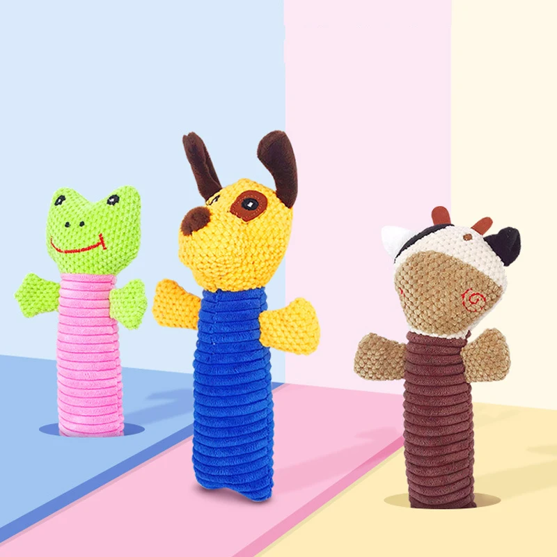 

Плюшевые Игрушки для маленьких и больших собак, мультяшная корова/лягушка, жевательная игрушка, товары для домашних животных, аксессуары для собак