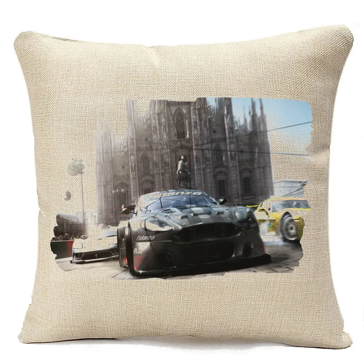 Подушка CoolPodarok Race Driver Grid Автомобили |