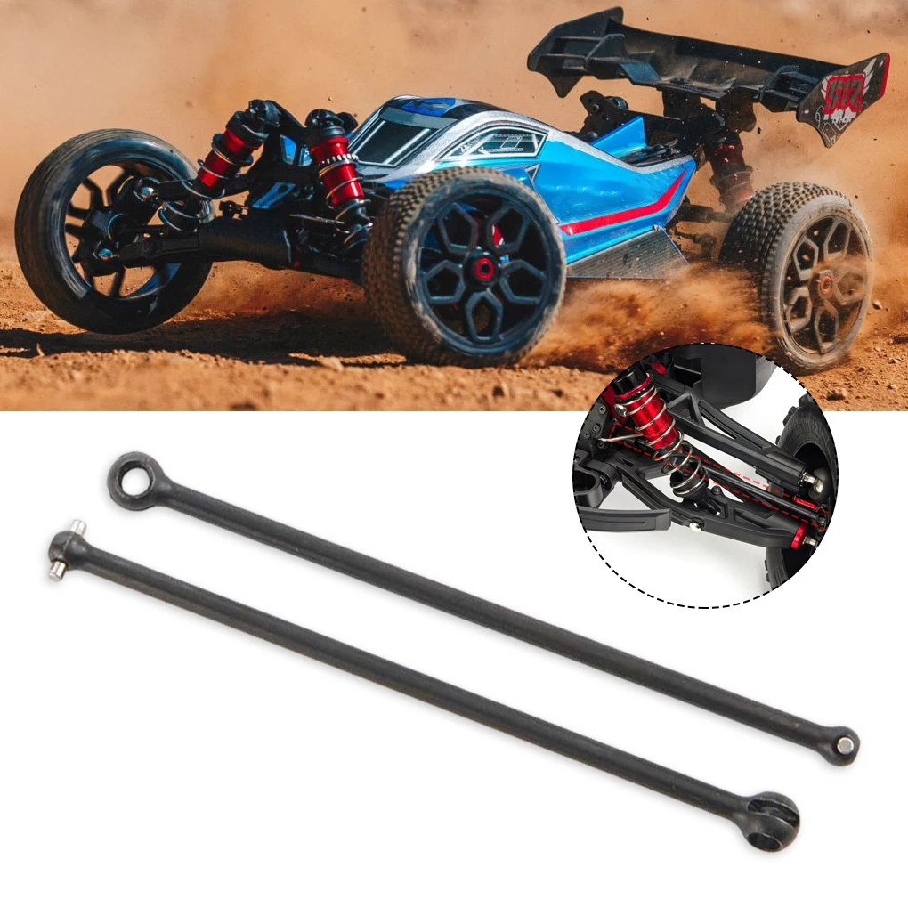 

2 шт. приводной вал для Rc ARRMA 1 5 тонкая работа приводной вал для RC ARRMA 1 5 долговечный серебристый