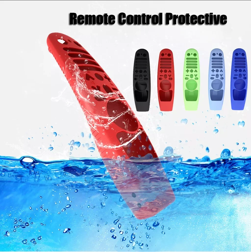

Protective Case Sleeve For AN-MR600 High-Quality Remote Control Silicone Anti-Fall Anti-Skid Control Case Protective Cover 20J22