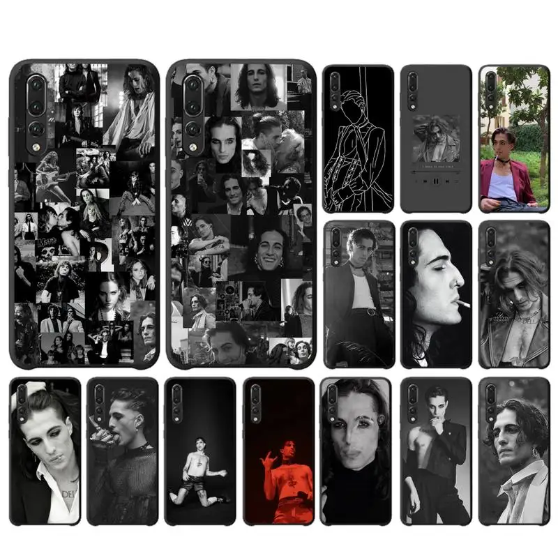 

MaiYaCa Maneskin Damiano David Phone Case for Huawei P30 40 20 10 8 9 lite pro plus Psmart2019