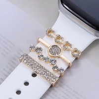 metal nails brooch diamond wristbelt charms watch band ornament decorative ring strap accessories