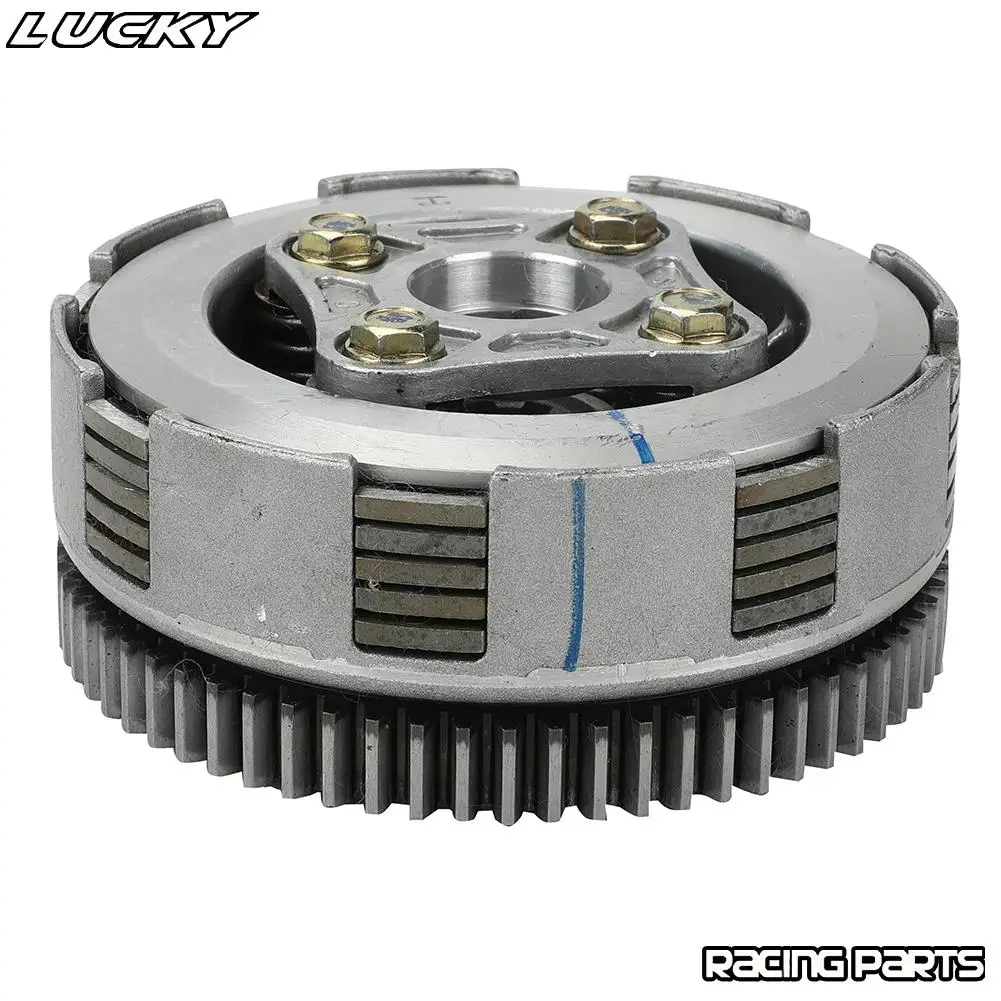 5 дисков 67 зубьев полный набор с ручной муфтой для горизонтальных двигателей 56 мм