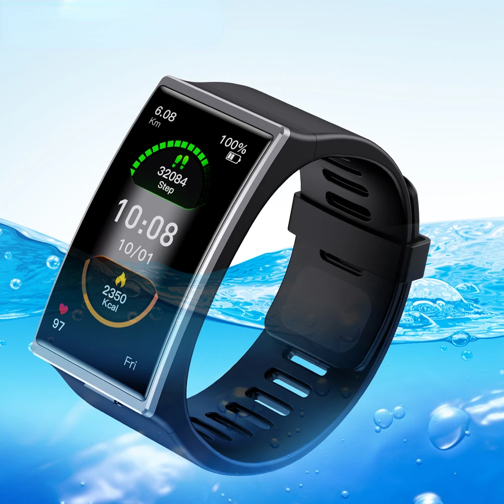 

DM12 Smart Watch Men Women 2020 IP68 Waterproof 1.91inch Heart Rate Blood Pressure Monitor Smartwatch For Android IOS Hot Sale