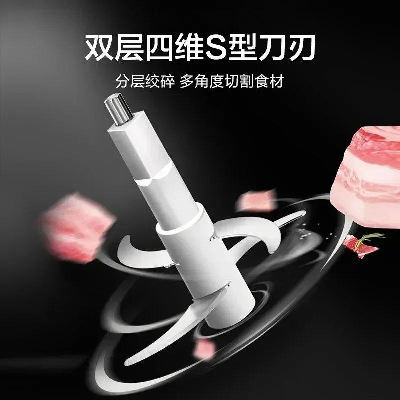 220Vleesmolen Многофункциональный смеситель Koken Machine Automatische Huishoudelijke Elektrische Vlees Mixer