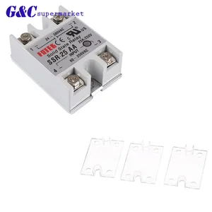 SSR-25AA SSR-40AA 25A 40AA SSR Solid State Relay Output 24-380VAC Input 80-250VAC diy electronics diy electronics