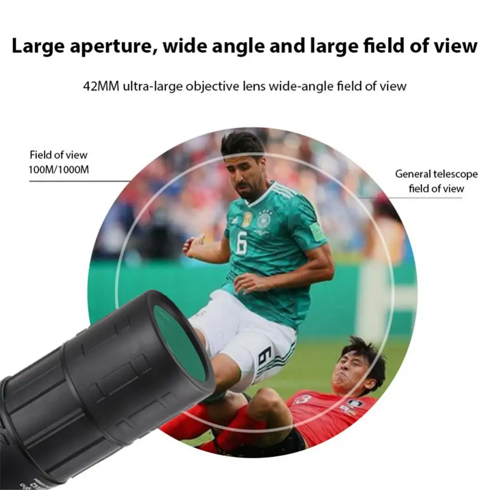 

Бинокль с оптическими линзами 10x, профессиональный наружный Монокуляр с компасом, ночное видение, оборудование для кемпинга