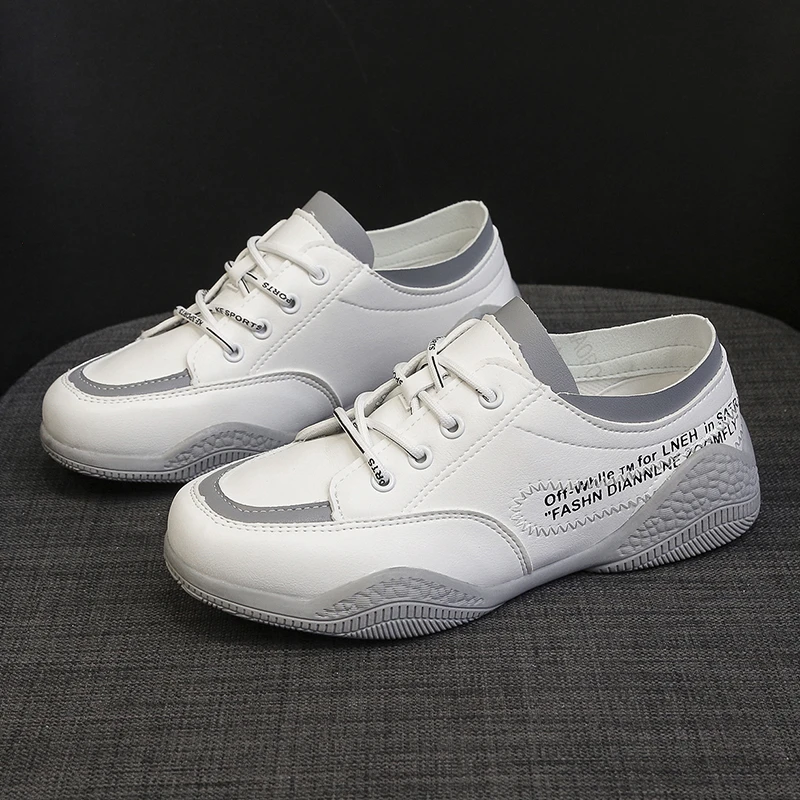 

Women's Vulcanized Shoes Spring and Autumn New Fashion Round Toe Wedges Non-slip Comfortable Casual Shoes Fashion Shoes