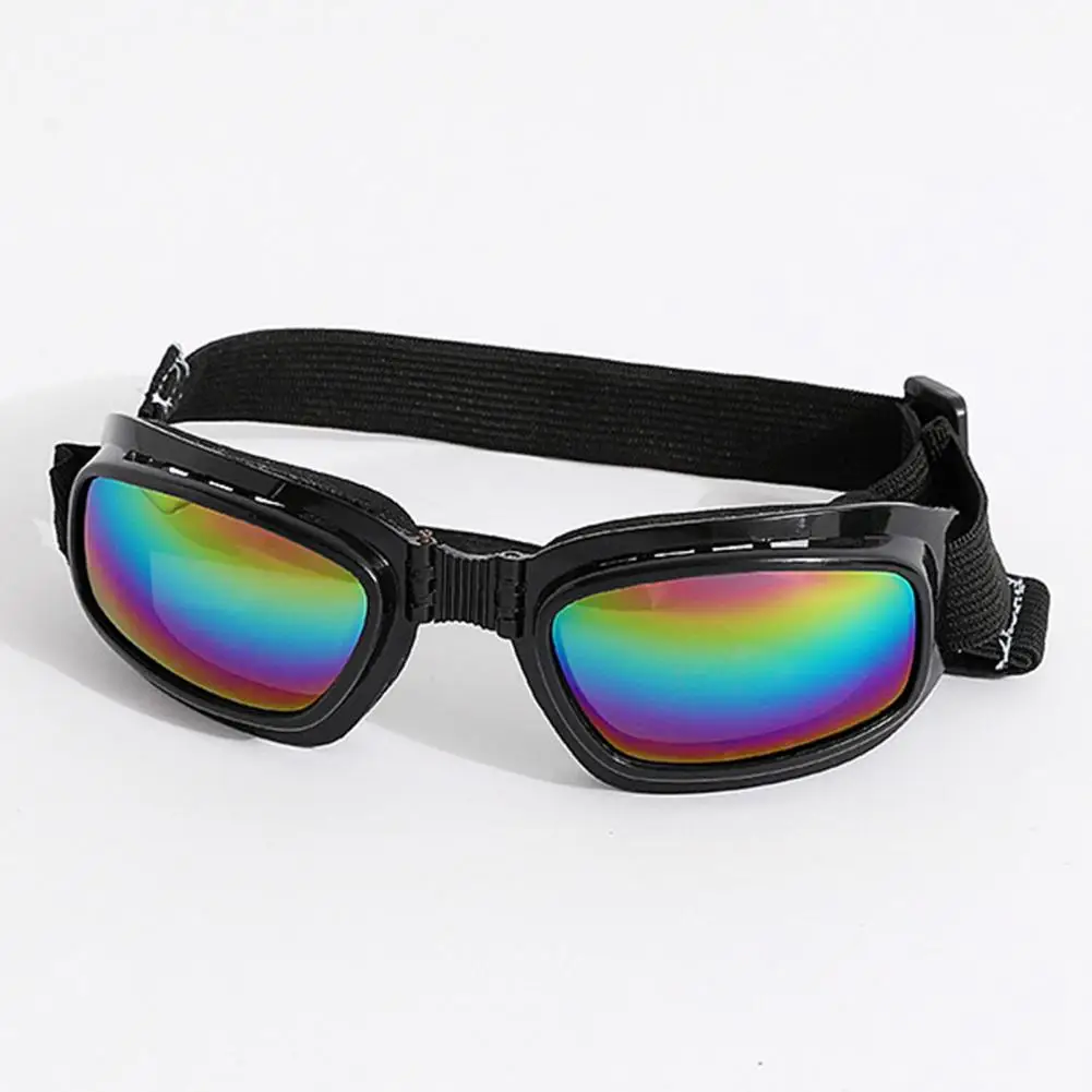 

Dog Goggles with Adjustable Design Outdoor Eye Protection for Dogs Windproof Anti-fog Pet Goggles with Uv-proof Lenses