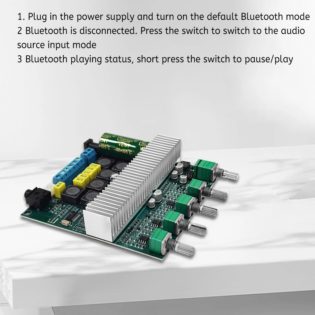 

Wireless Adjustable Amplifier Board Bluetooth-compatible Power Amp Module