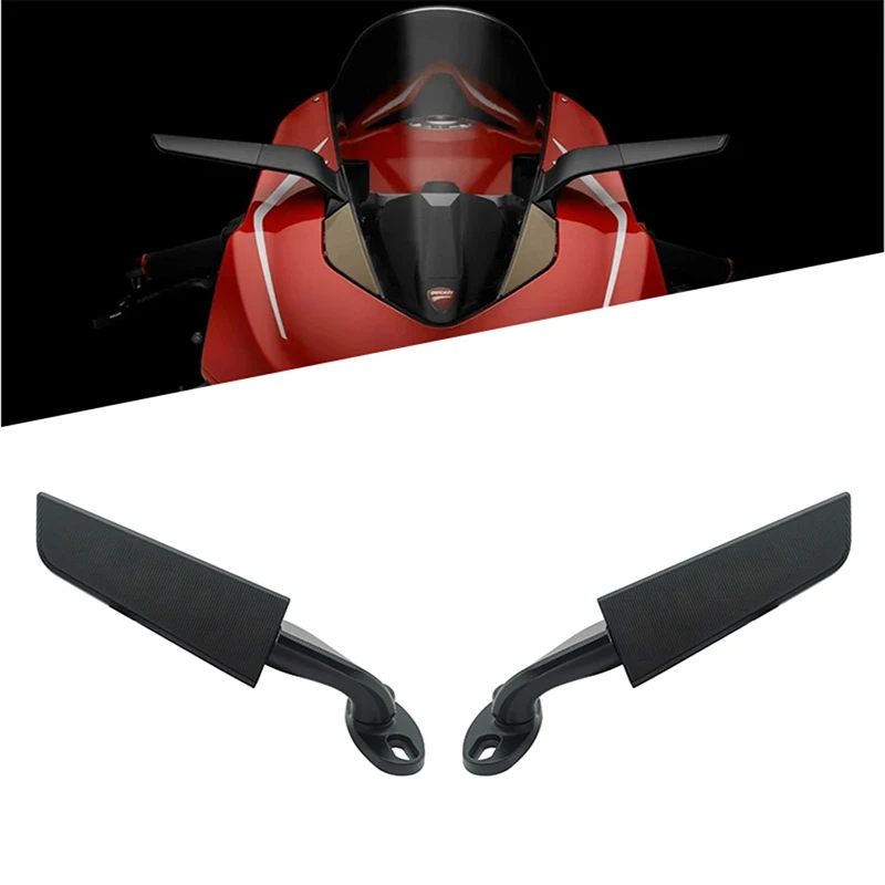 

Modified Motorcycle Mirrors Wind Wing Adjustable Rotating Rearview Mirror Side For DUCATI PANIGALE V2 V4 V4S 899 959 1199