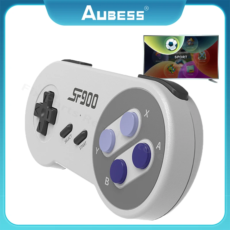 

SF900 Беспроводная консоль для Sega Genesis Game HD Family SFC ТВ игровая консоль двойная Беспроводная игровая консоль Встроенная 1500 + игр