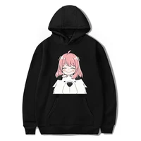 fashion anime spy x family art anya hoodies mens cartoon pullovers hoodie crewneck fleece clothes autumn loose sweatshirt male