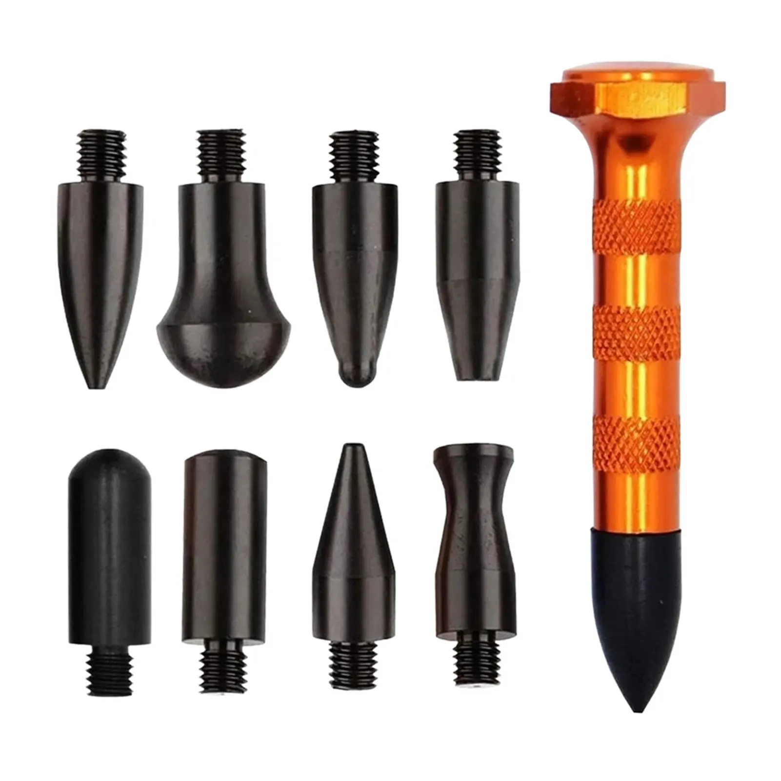 

Набор инструментов для удаления вмятин на кузове автомобиля, 9 шт., набор инструментов для ремонта кузова автомобиля, резиновый молоток для ...