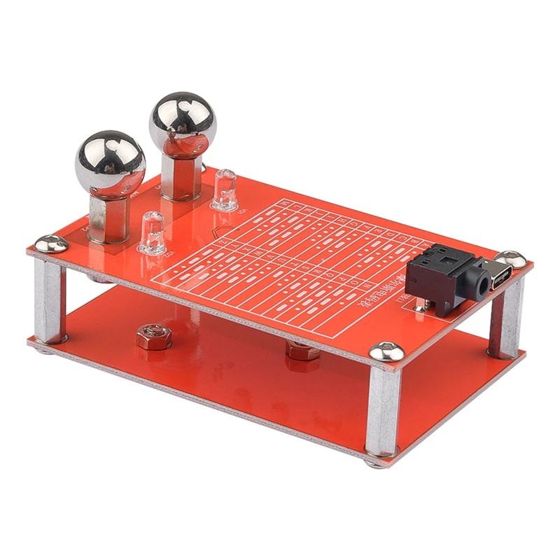 

DC 5V CW Morse Touch Sensing Automatic Key Sensing Key Module Type-C Interface CW USB Powered LED Lighting For Maker Groups