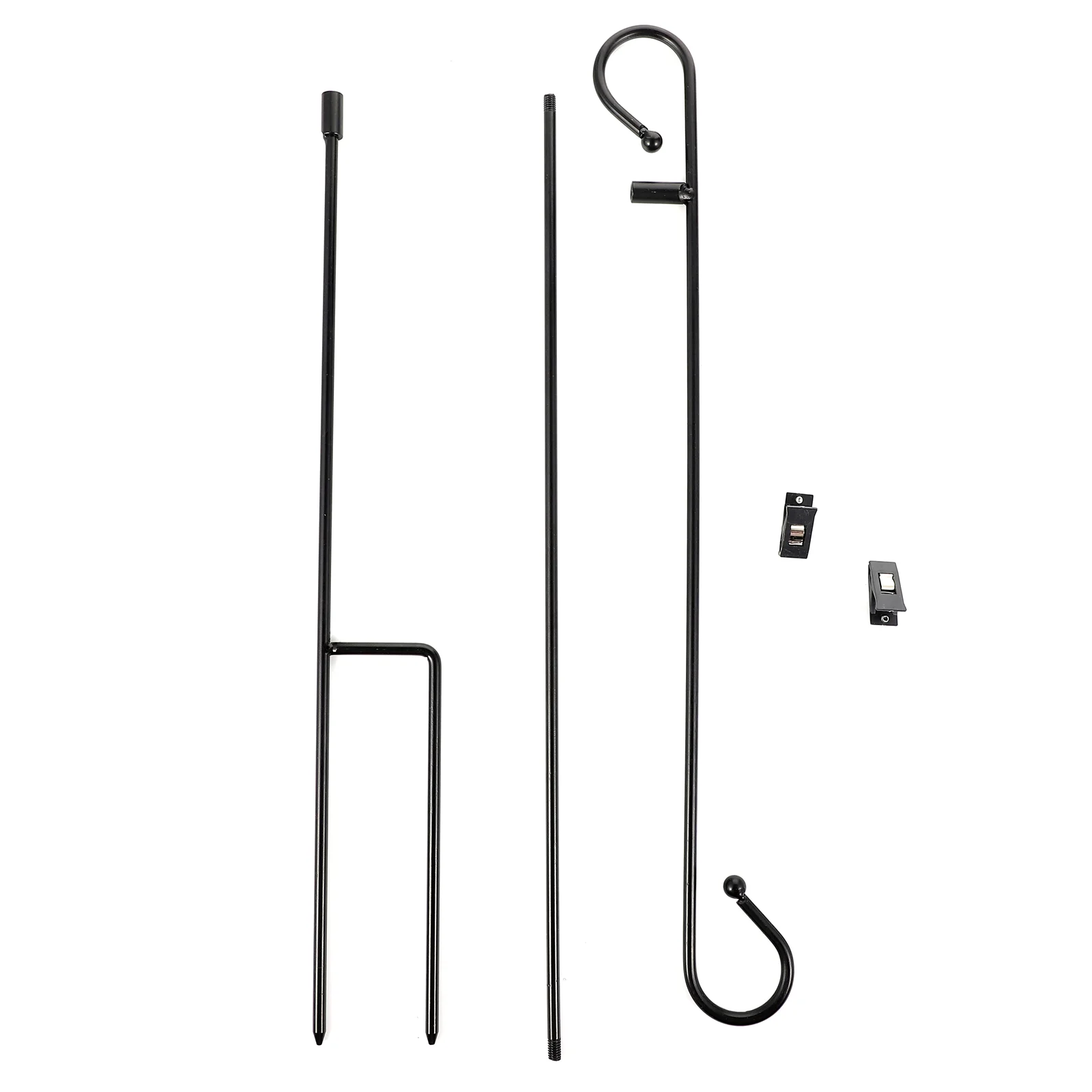 

Flag Garden Stand Holder Ground Shepherd Mailbox Yard Pole Foroutside Poles Rack Lawn Hook