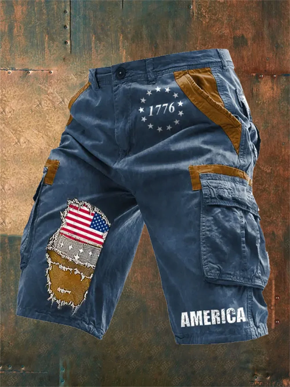 Новые летние повседневные шорты Мужские карманные спортивные штаны [брюки для