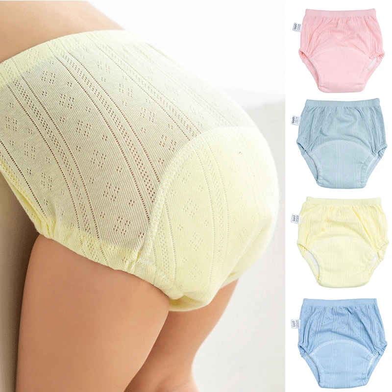 

Newborn Training Pants Baby Washable Underwear Boy Girl Cloth Diapers Reusable Nappies Infant Diapers Panties подгузники трусики