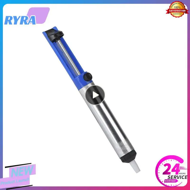 

Manual Suction Tin Gun High Temperature Desoldering Pump Aluminum Alloy Removal Vacuum Soldering Sucker Pen Strong Desolder