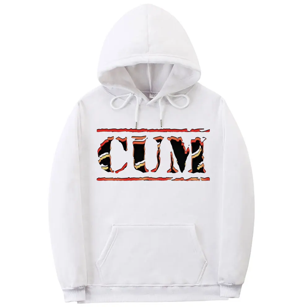 

Doom Cum Graphic Print Hoodie Man Casual Sweatshirt Men's Vintage Streetwear Unisex Oversized Hoodies Men Loose Pullover Homme