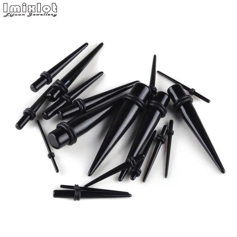 18 шт./партия конические растяжки для ушей