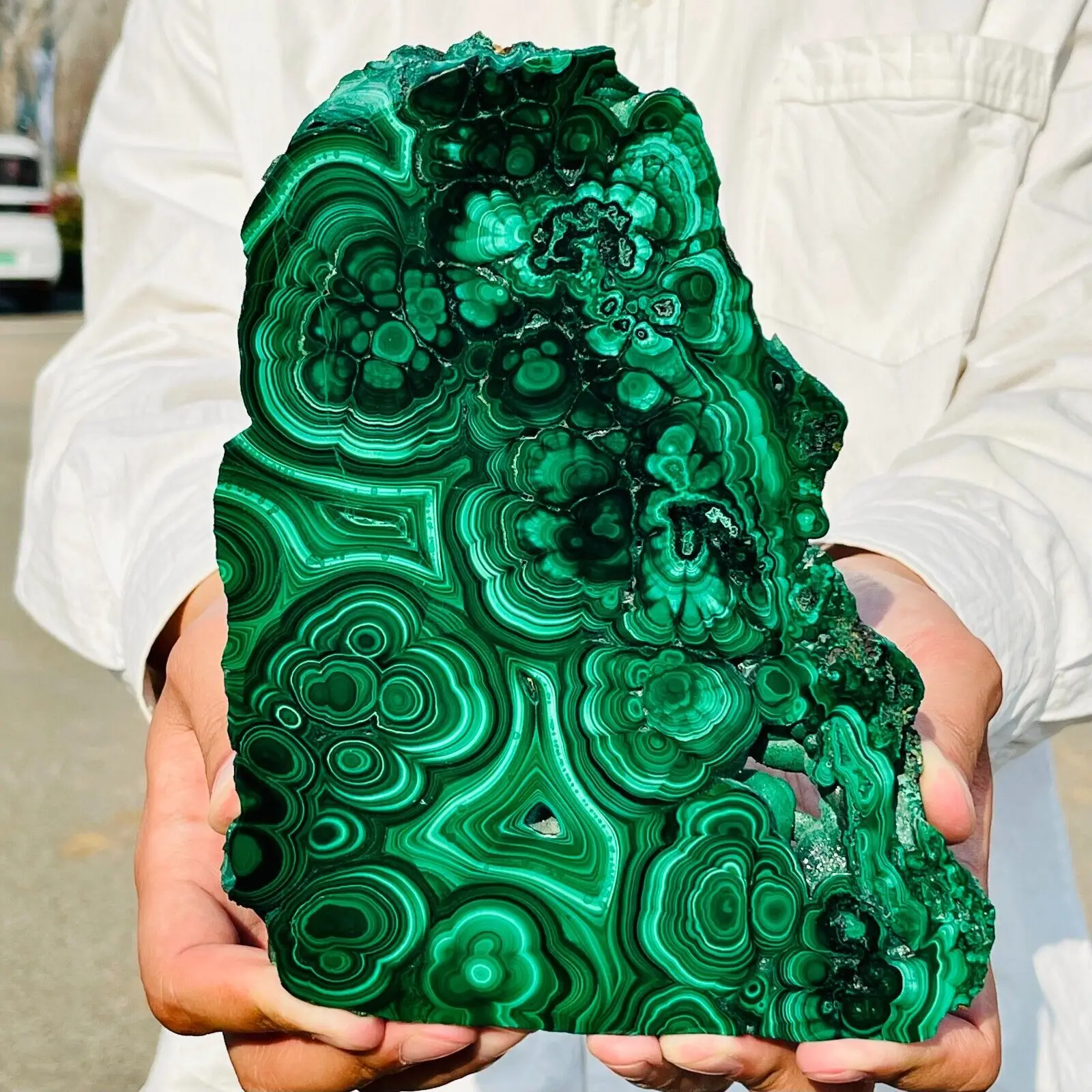 Натуральный кусочек малахита кварцевый кристалл минеральный образец Исцеление