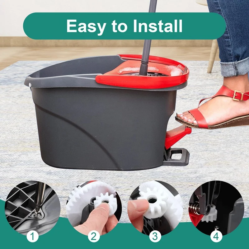 Легкая швабра педаль метла вращающаяся замена 1-ходовой подшипник сцепления