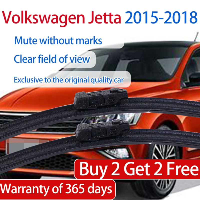 

ShangKeWen Boneless Windshield Car Wipers Blade For Volkswagen Jetta Universal Frameless Rubber Wipers Volkswagen Accessories