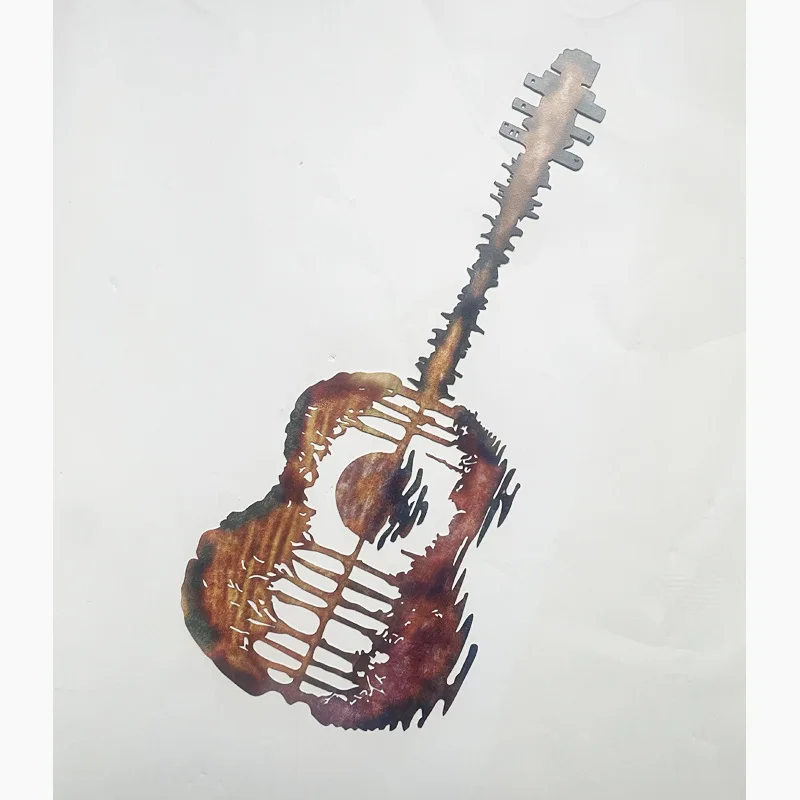 

Абстрактные гитарные металлические настенные украшения, настенные украшения, украшения для семьи, гостиной, спальни, бара, аксессуары для у...