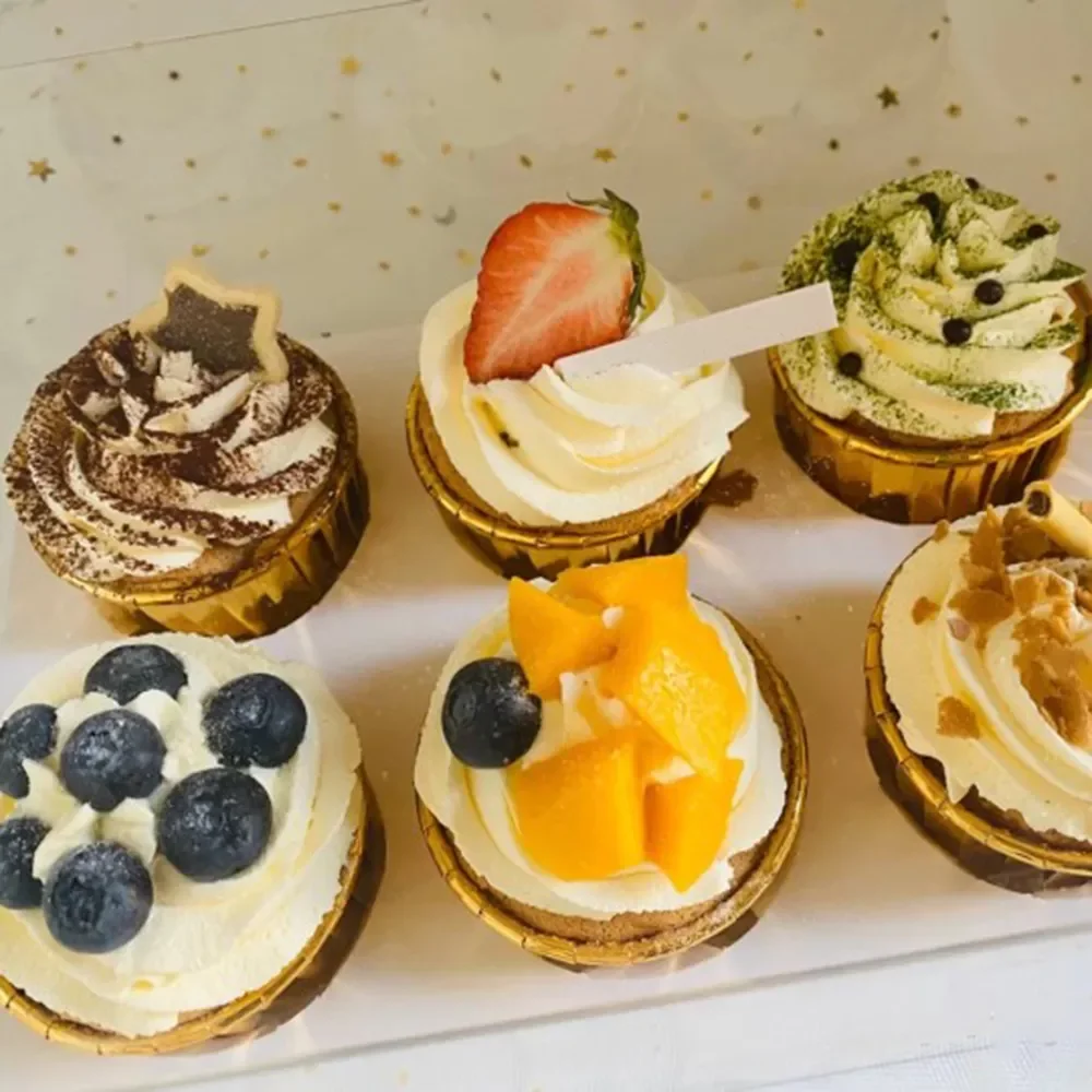 

100Pcs Muffin Cupcake Liner Baking Muffin Box Cake Wrappers Muffin Mold Cake Accessories Cupcake Decoration Pastry Tools