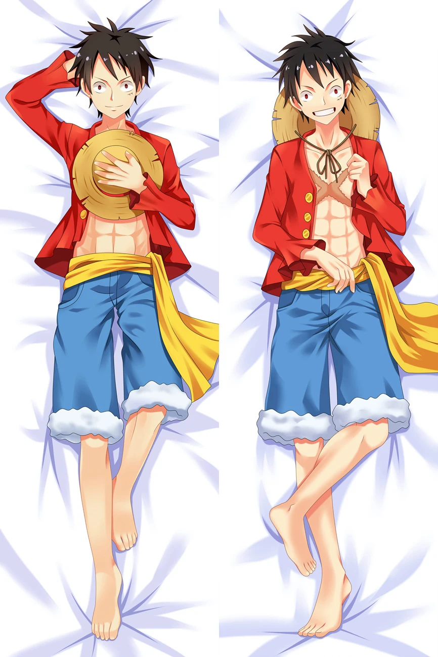 

One Piece Dakimakura Handsome Monkey D. Luffy Pillow cover Hugging Body Pillow Jepanese Anime Game Pillowcase Otaku Pilow waifu