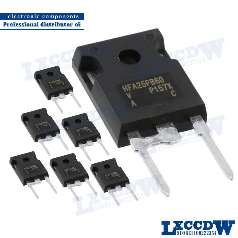 5 шт., HFA15PB60 TO-247 HFA15PB60PBF TO247 600V 15A HFA25PB60PBF HFA25PB60 25PB60 15PB60 HFA30PA60C HFA30PA60 HFA30PB120