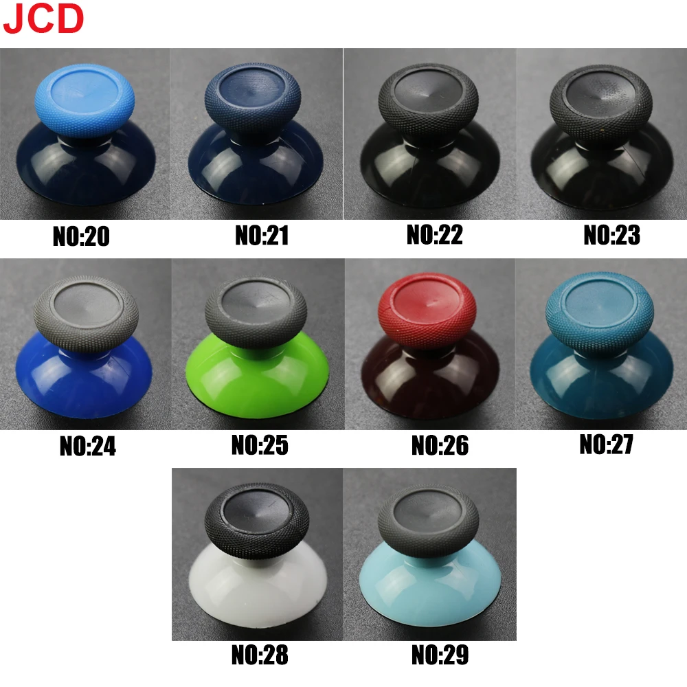 

NO:20-29 3D Analog Joystick Replacement thumb Stick grips Cap Buttons For Xbox One X S Controller Thumbsticks Cover Mushroom Cap