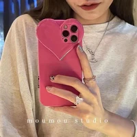 love type girl powder apple 11iphone12 mobile phone case 12pro max silicone sleeve xsxr all inclusive
