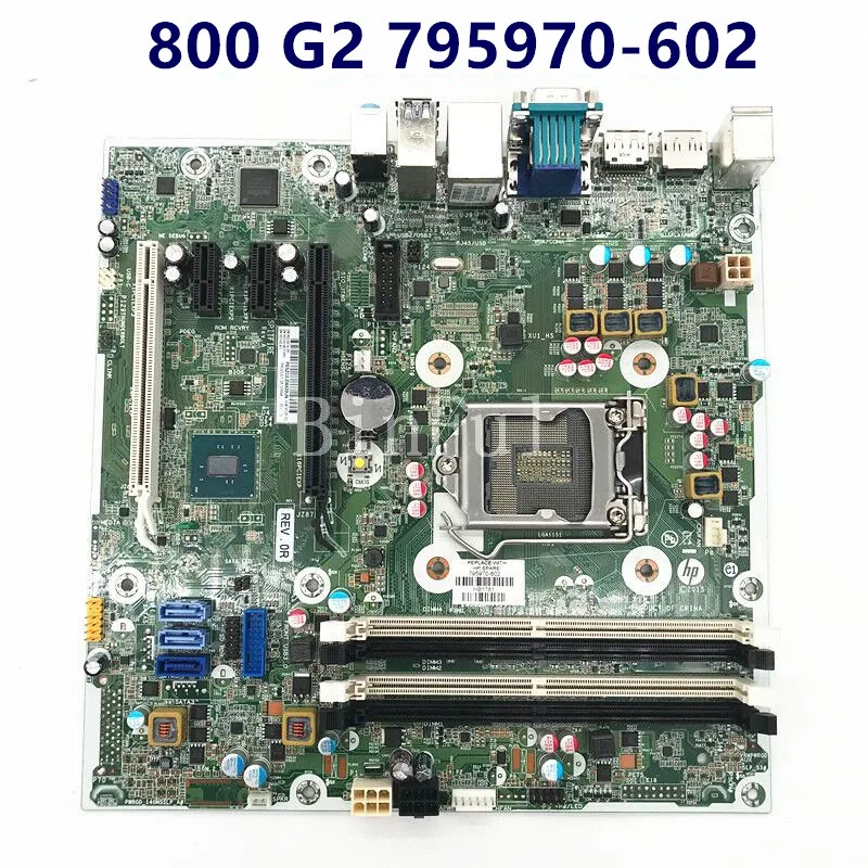 795970-002 795970-602 795206-002 Mainboard For HP Elite 800 G2 SFF Desktop Motherboard LGA 1151 DDR4 Q170 100% Full Working Well
