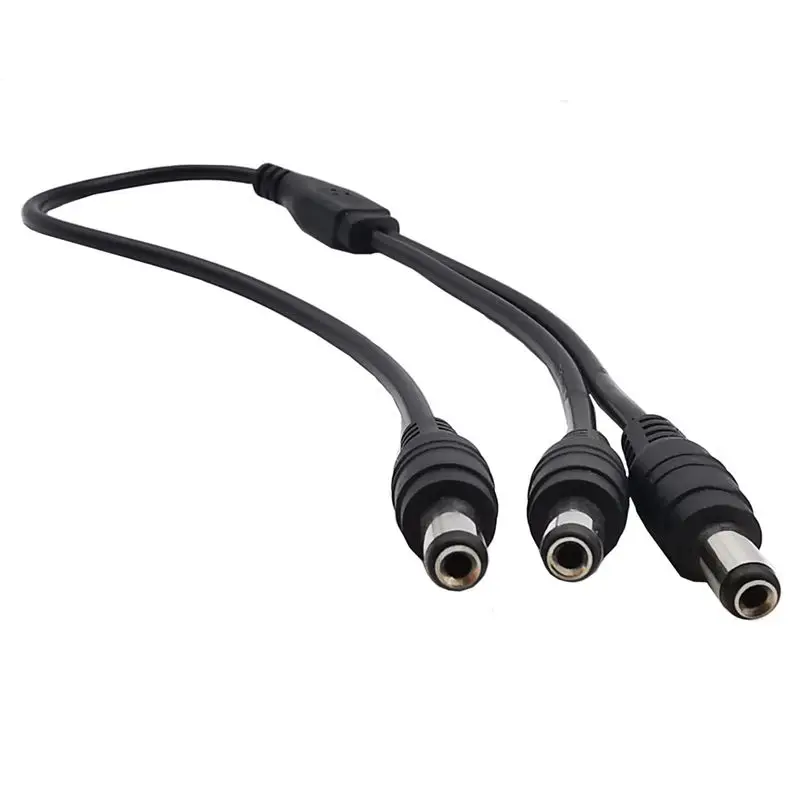 Шнур питания постоянного тока 2 1 мм * 1/2 19 В 24 0 4 одна розетка два штекера м/2 м