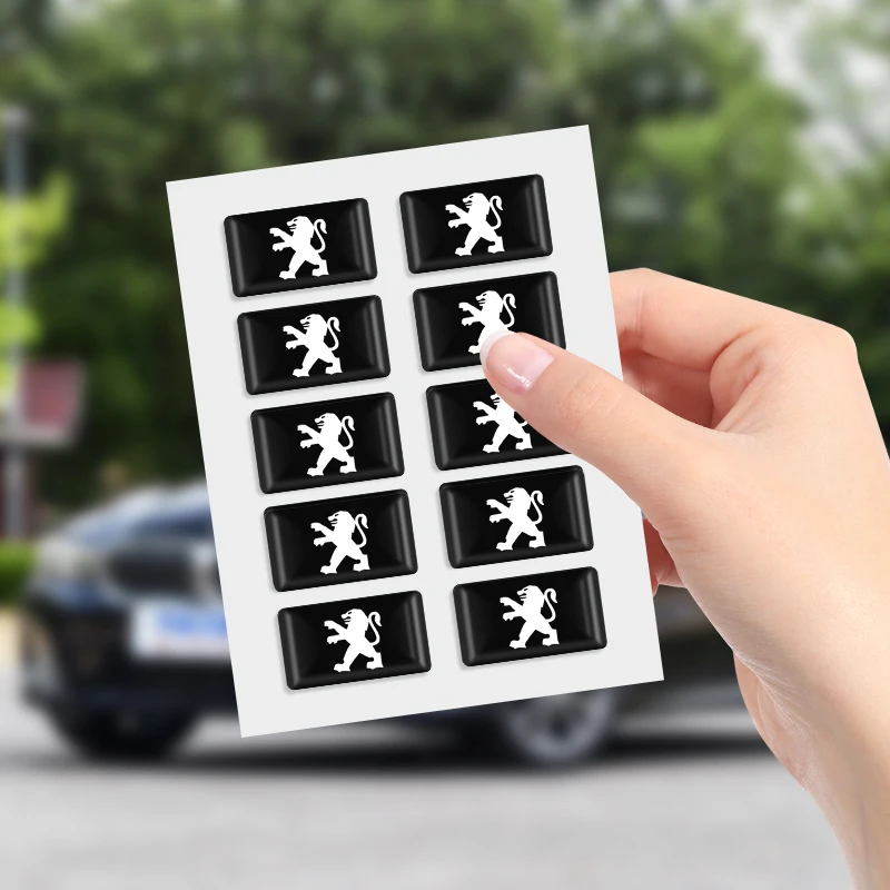 10 шт. наклейка с 3D-эмблемой автомобиля высококачественные декоративные наклейки