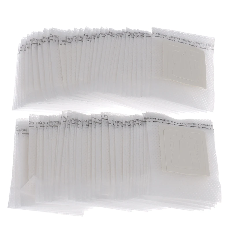

50Pcs Portable Drip Coffee Powder Paper Filters Food grade Hanging Ear Drip Bag Filter Handmade Coffee Accessories