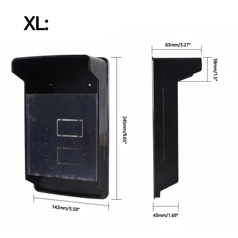 Waterproof Professional Cover for Access Control System RFID Card Keypad Reader Door Bell Protect | Безопасность и защита