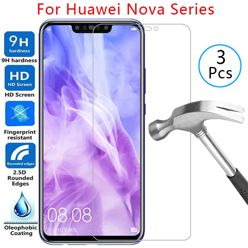 

case for huawei nova 2i 3 i 3i 3e 4 e 4e cover tempered glass on nova3 nova3i phone coque huawey huwei hawei huawe huawi huawai