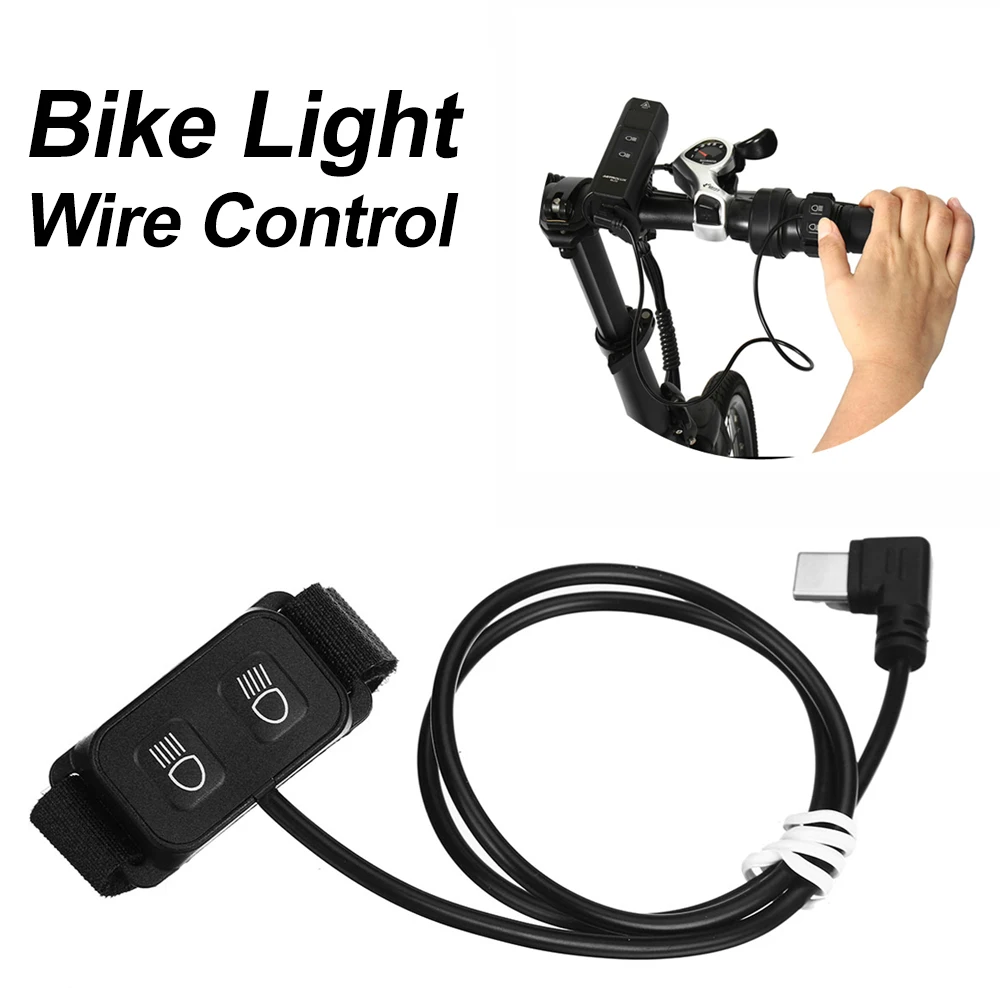 Купи Bike Light Remote Control Bicycle HeadLight Support Wire Remote Switch Wire Control Signal Warning Light Drive-by-wire за 298 рублей в магазине AliExpress