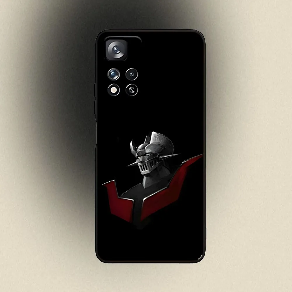 Чехол для телефона Mazinger Z Robot Samsung Galaxy A20 A21s A22 A31 A32 A52 A53 A72 73 A80 A91 Мягкий черный чехол