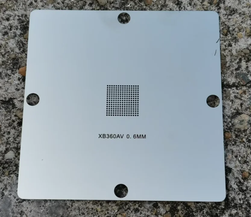 Трафарет для реболлинга BGA процессора XBOX360 графического CSP HANA GPU-B CPU-A01