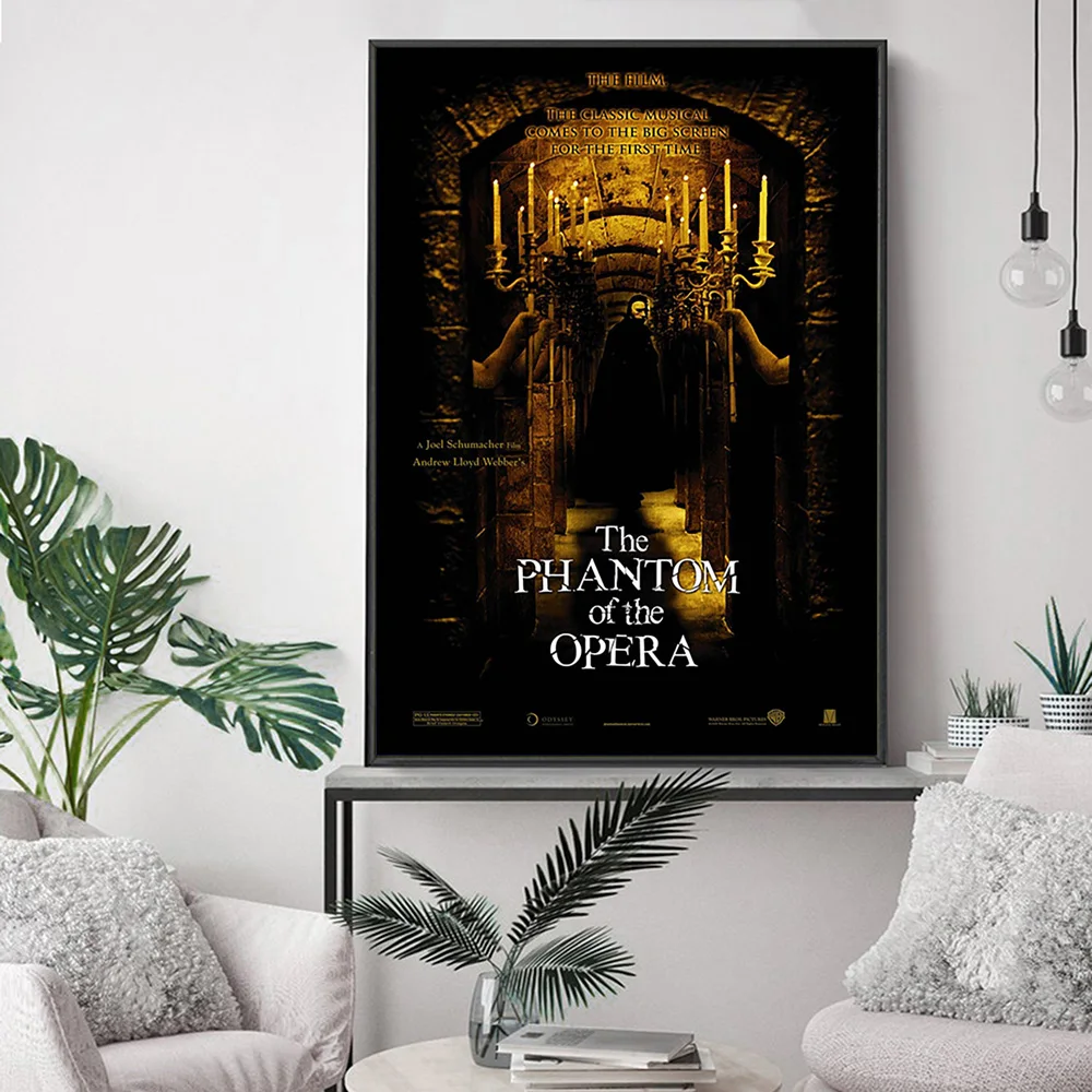 Фантом оперы романтическая драма пленка Художественная печать плакат