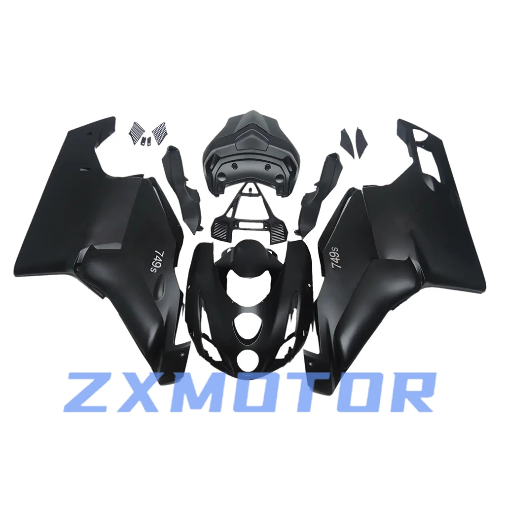 Комплект обтекателей из АБС-пластика 749 2003 2004 матовый черный хороший пластик