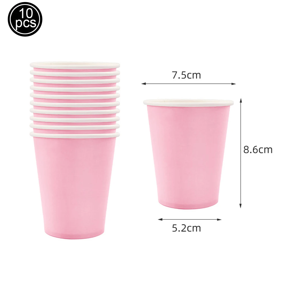 

Розовые и синие бумажные принадлежности для вечеринок