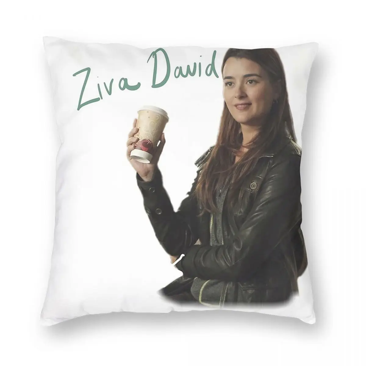 Фото Квадратная наволочка NCIS Ziva David Cote De Pablo, полиэстер, лен, бархат, креативная декоративная наволочка, чехол для домашней подушки, 18 дюймов №5