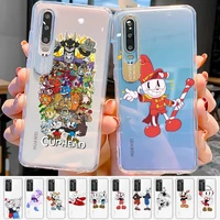 babaite cute cuphead phone case for huawei p 20 30 40 pro lite psmart2019 honor 8 10 20 y5 6 2019 nova3e