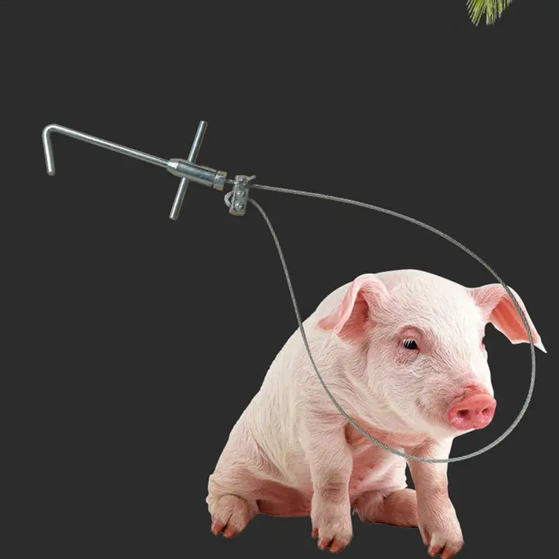 Ловец скота из нержавеющей стали 31 5 дюймов регулируемая полиширная веревка для